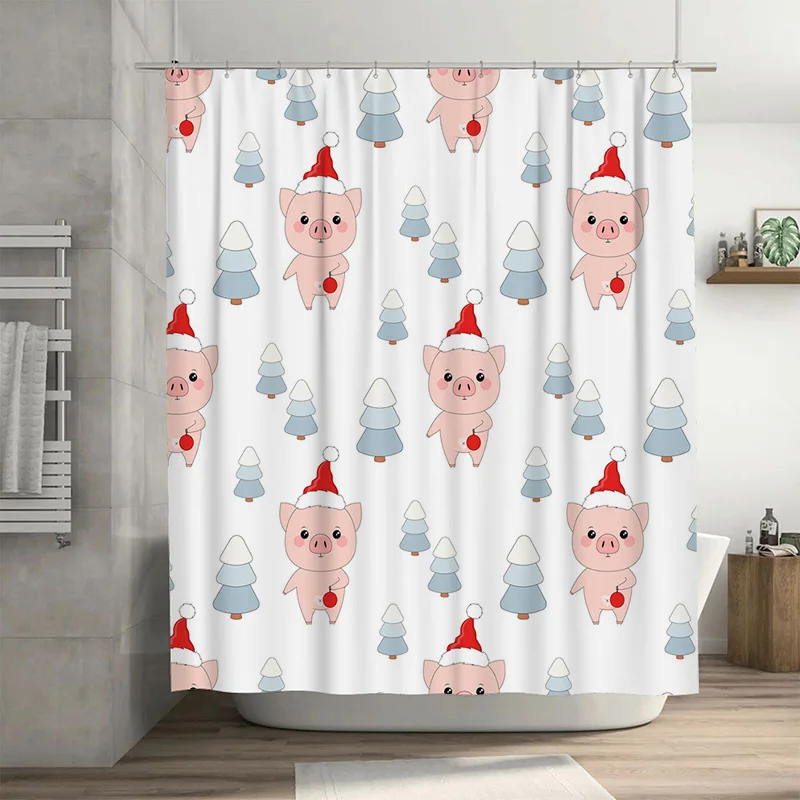 Tu Cute Pig Christm… - image
