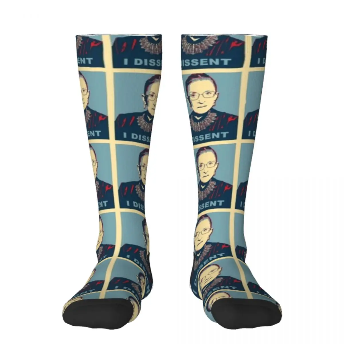 

Notorious RBG I DISSENT Socks hiphop FASHION floral Socks For Men Women's