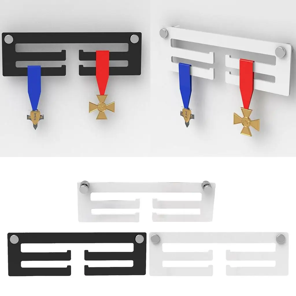 Medal Rack, 3 Tier Display Stand, 12 x 10cm, for Medal Shops