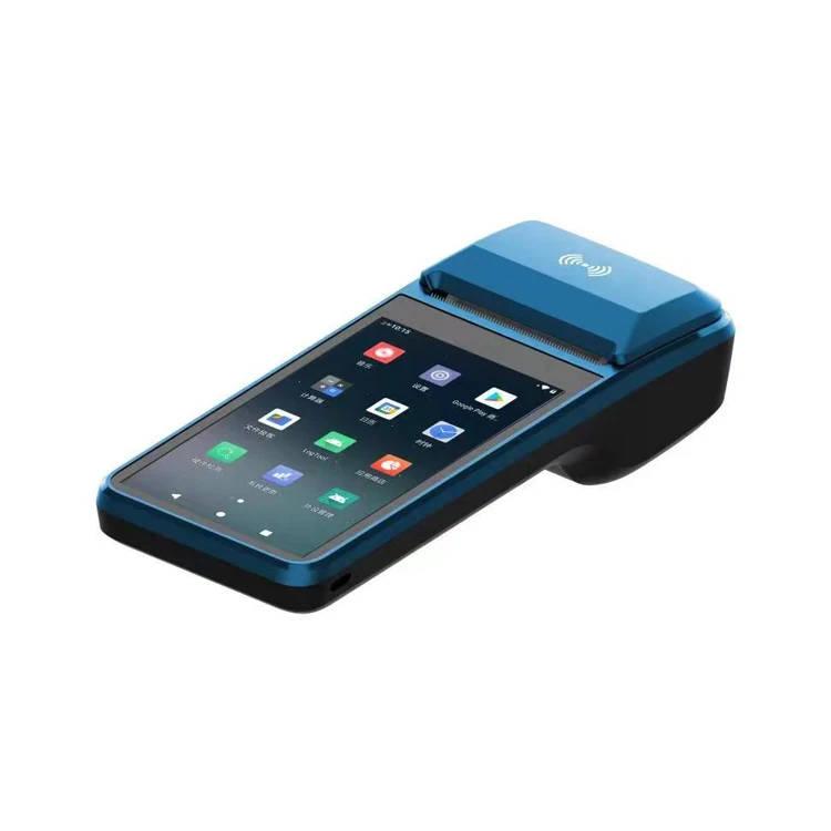 Android 11 d'écran tactile de terminal de position mobile 4G avec le scanner de code QR de caméra de lecteur de carte