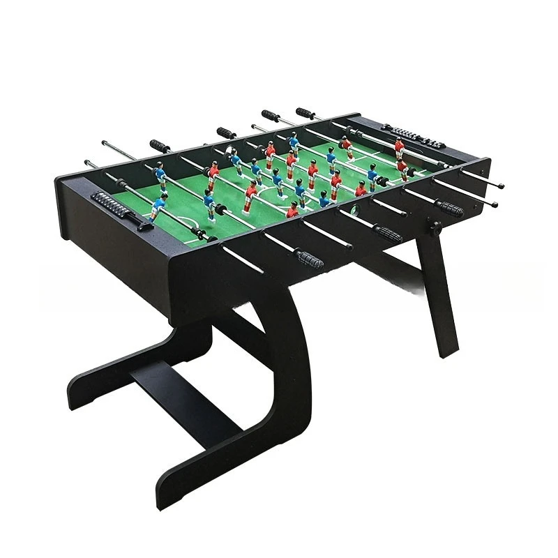 

Table football table 1.26 meters foreign trade table football table folding table football machine 8 bars foldable