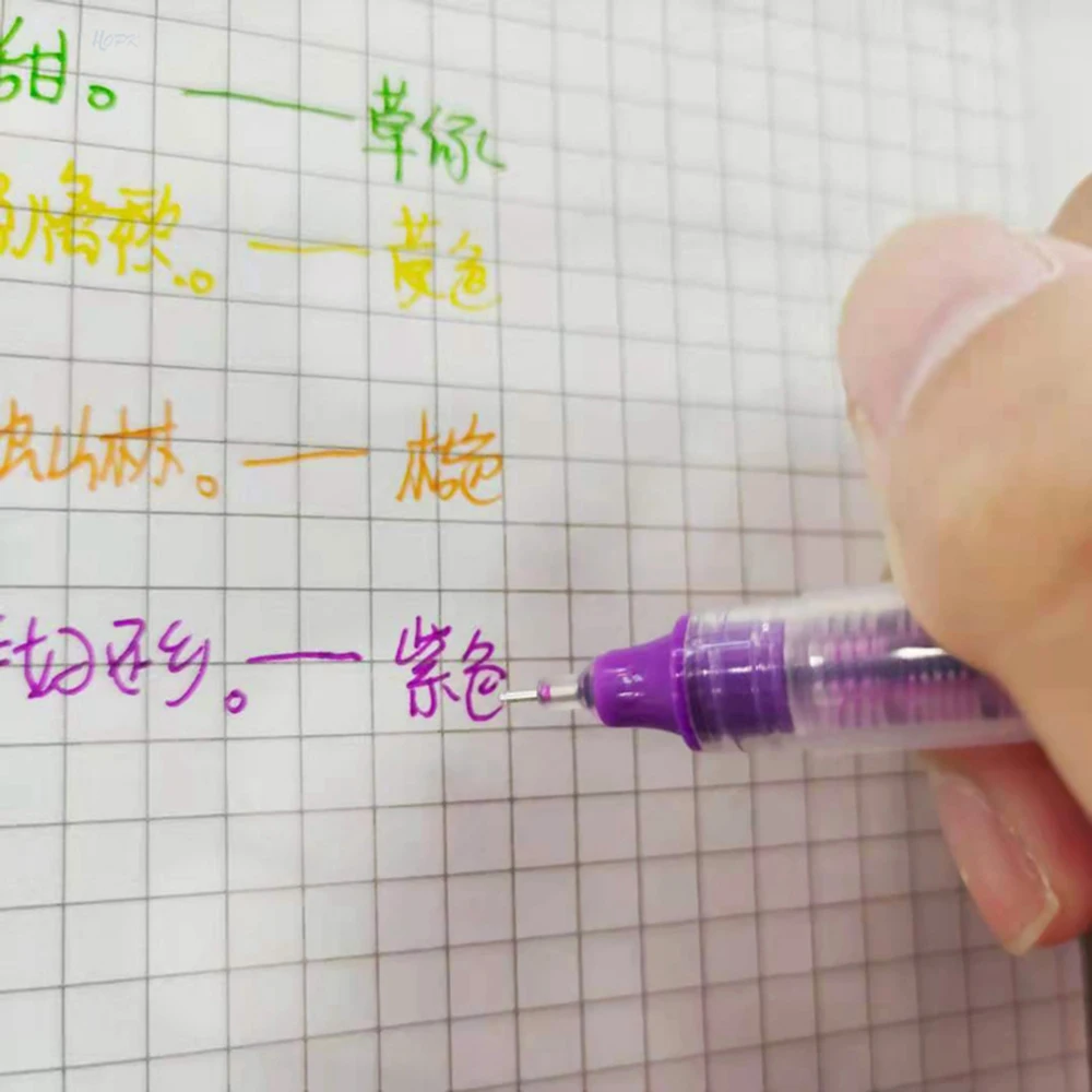 Гелевая ручка с наконечником, 0,5 мм, 12 шт.