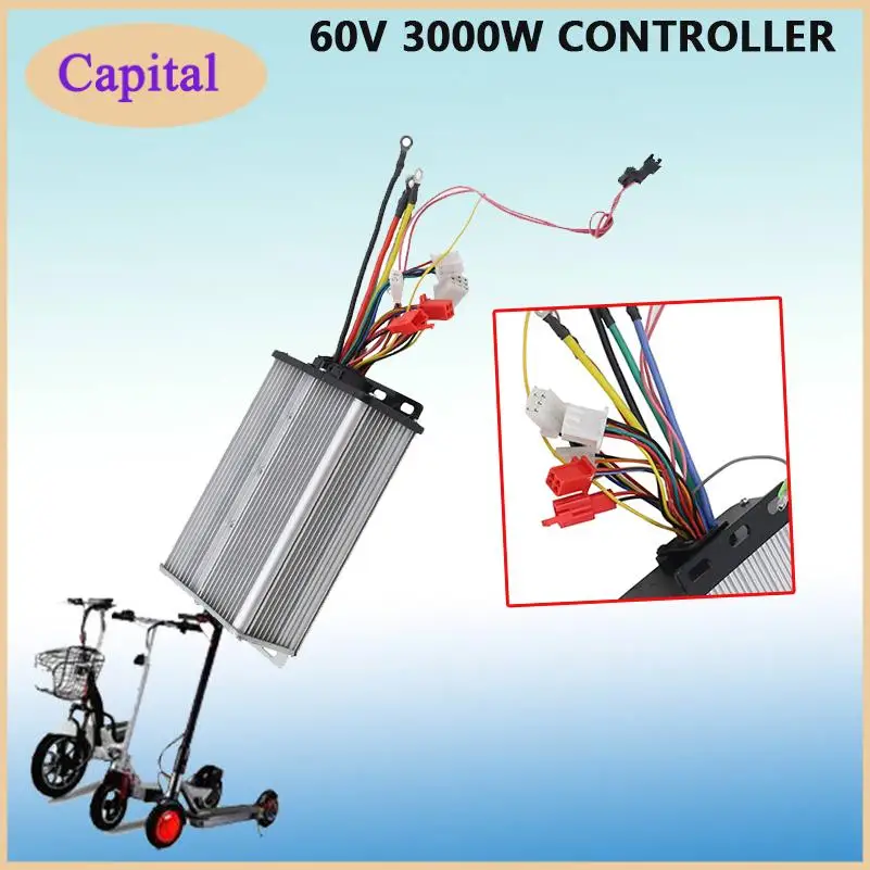 

For Brushless Motor Controller Modified Accessories for Electric Scooter Controller For Citycoco scooter 60v 3000w