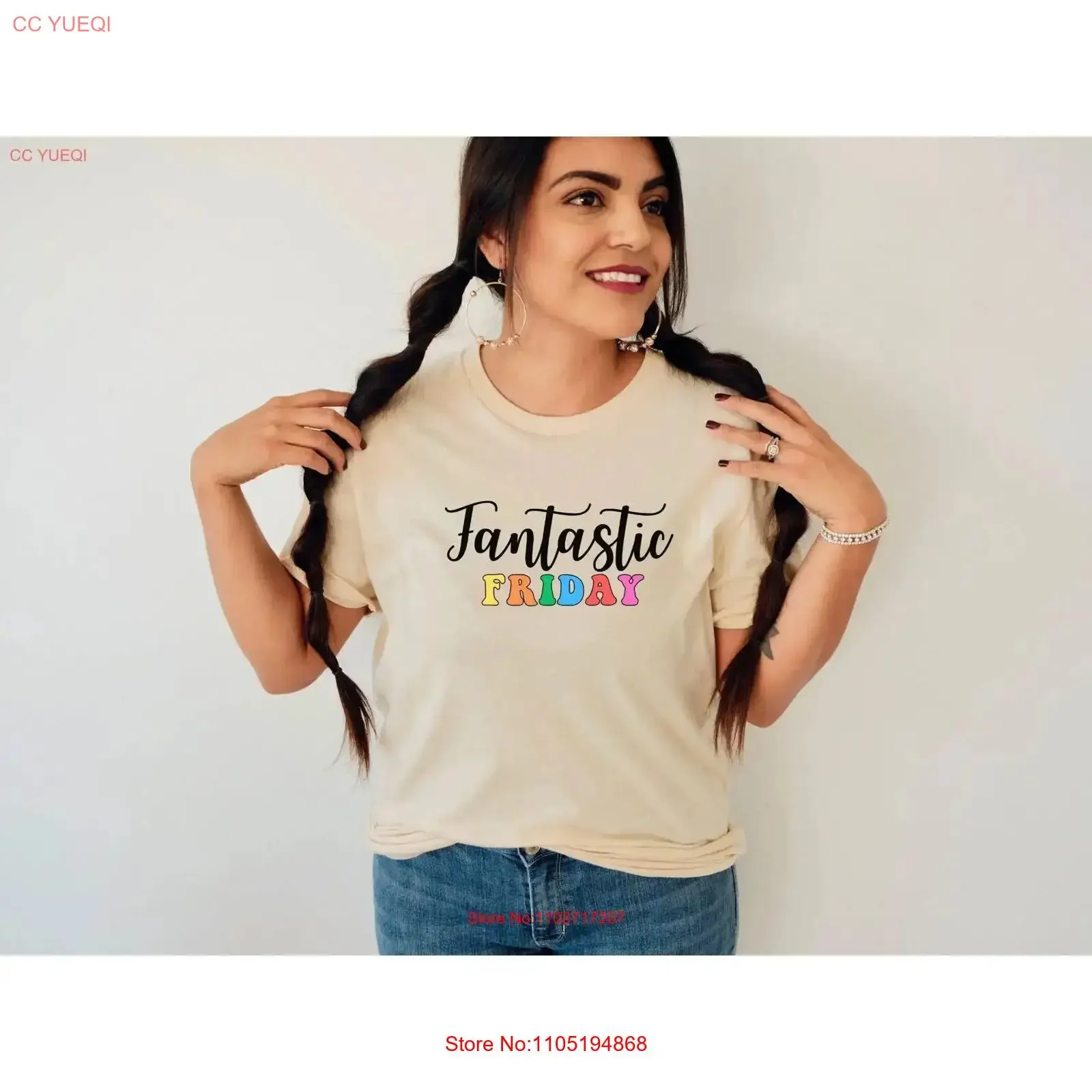 

Фантастическая футболка Friday Teacher Vibes Happy Weekdays Days of the Week винтажная стираная домашняя графика Удобная повседневная футболка