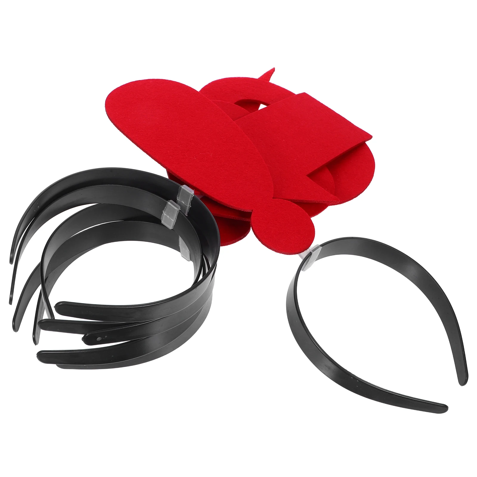 

6 PCS Funny Headband Costume Accessories Cute Headbands for Women Headdress Arrow Red Girls Miss