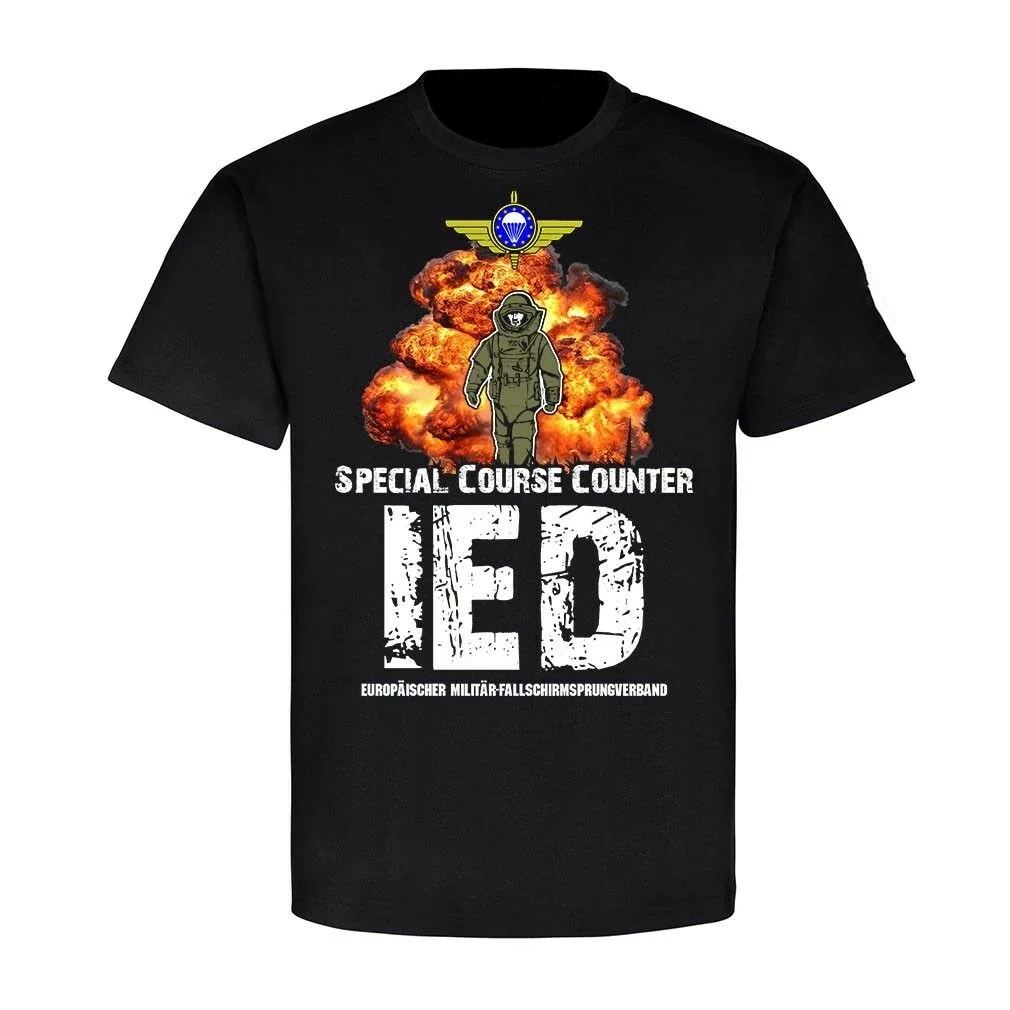 Emfv IED Special Course Counter Tutorial Feuerwerker School Tshirt Men's Summer Cotton O-Neck Short Sleeve Tshirt New Size S-3XL