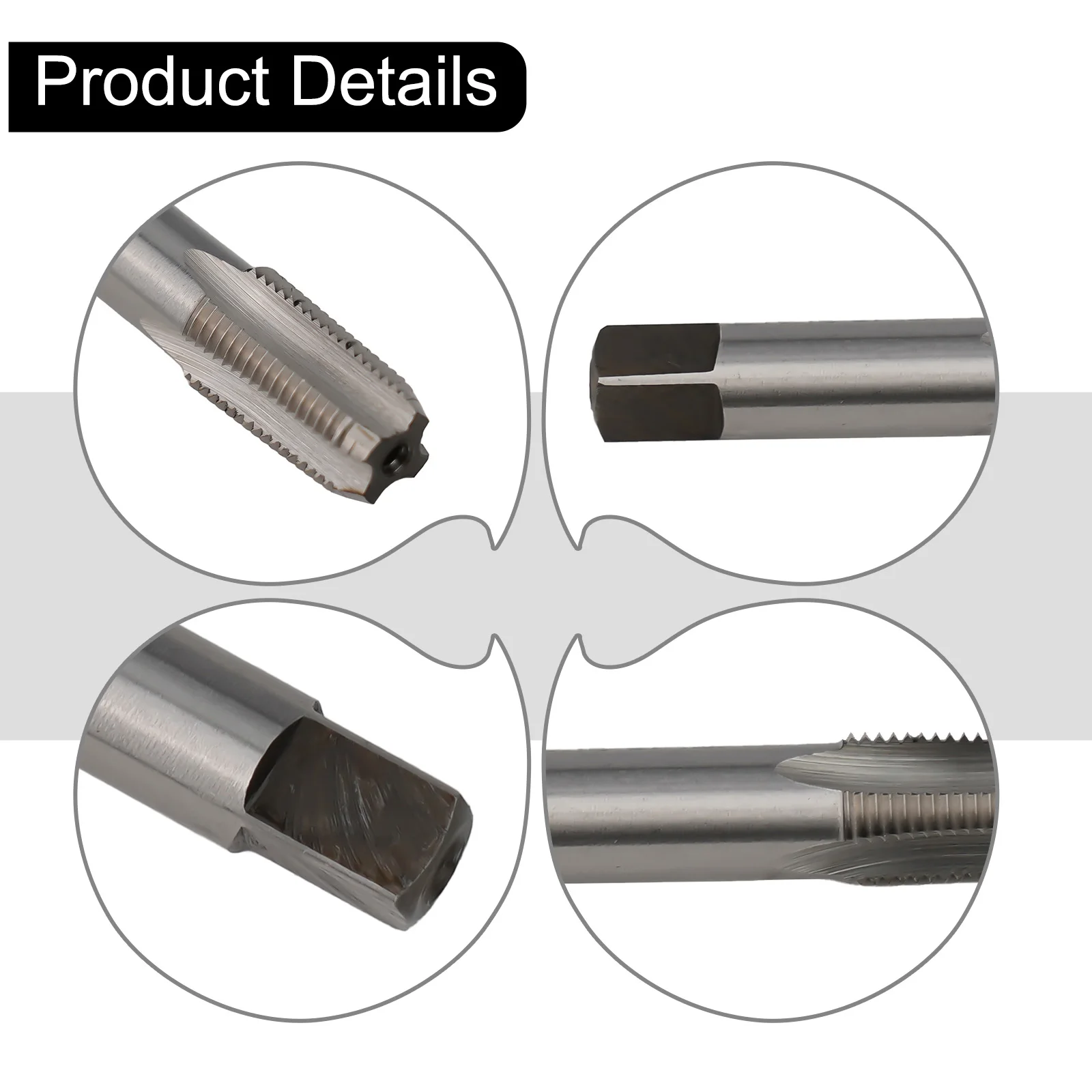 Tap Taper Pipe Tap Manual Tools Taper Thread Tap 1/8- 27 Pipe Repair Tool High Speed Steel Suitable Multifunction
