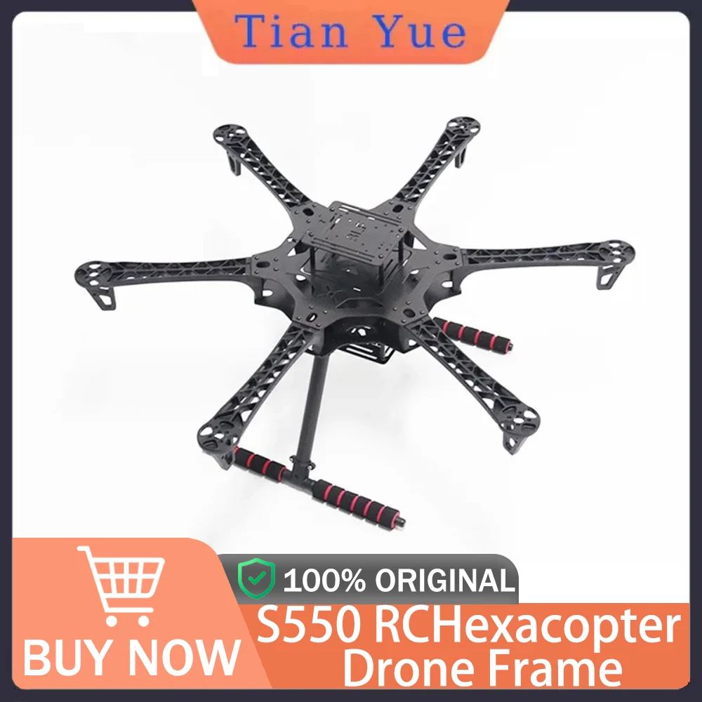 

S550 F550 Высокопрочная рама дрона - 550 мм 6-осевой складной FPV шасси с гексакоптером для APM Pixhawk DIY Drone