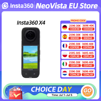 【EU Warehouse】Insta360 X4 8K Waterproof 360 Action Camera, 4K Wide-Angle Video 2290mAh Battery Insta360 X4 Sport Camera