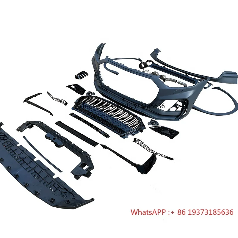 سيارة Q5 SQ5 المصد الأمامي ترقية RSQ5 نمط الجبهة المصد الخلفي الناشر طقم الجسم لأودي Q5 SQ5 B9.5 2022 2023 2024 2025