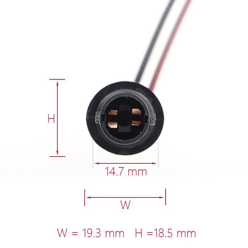 2x For Ford Focus 2007 Clearance Light Socket T10 W5W Bulb Holder Base Accessories - view 5