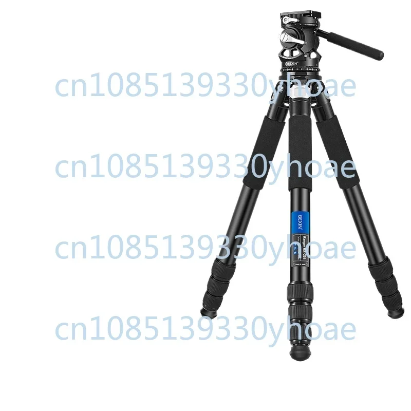 Aluminum Tripod SLR Camera Hydraulic Damping PTZ Professional Photography Bird Watching Scenery Photography Bracket