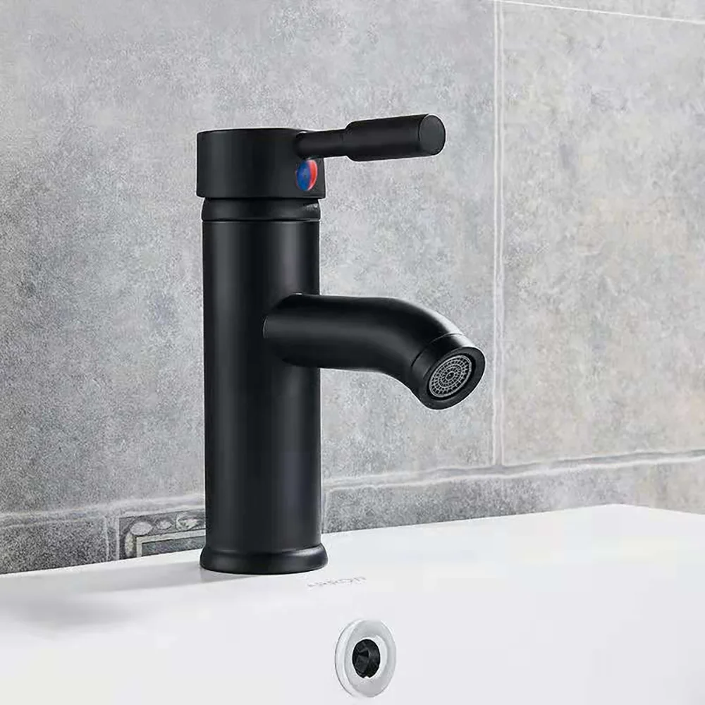 Tianview Hot and cold basin faucet on-counter basin under-counter faucet bathroom bathroom washbasin stainless steel faucet