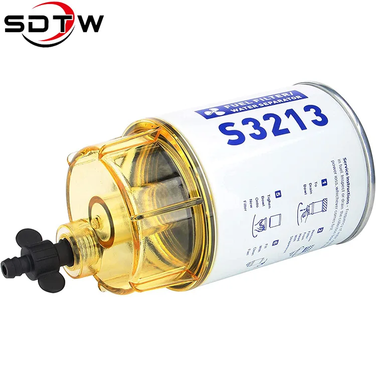 S3213 Fuel Filter Water Separator Assembly Outboard For Mercury Quicksilver OMC Marine Engine boat 10 Micron Filter Kit