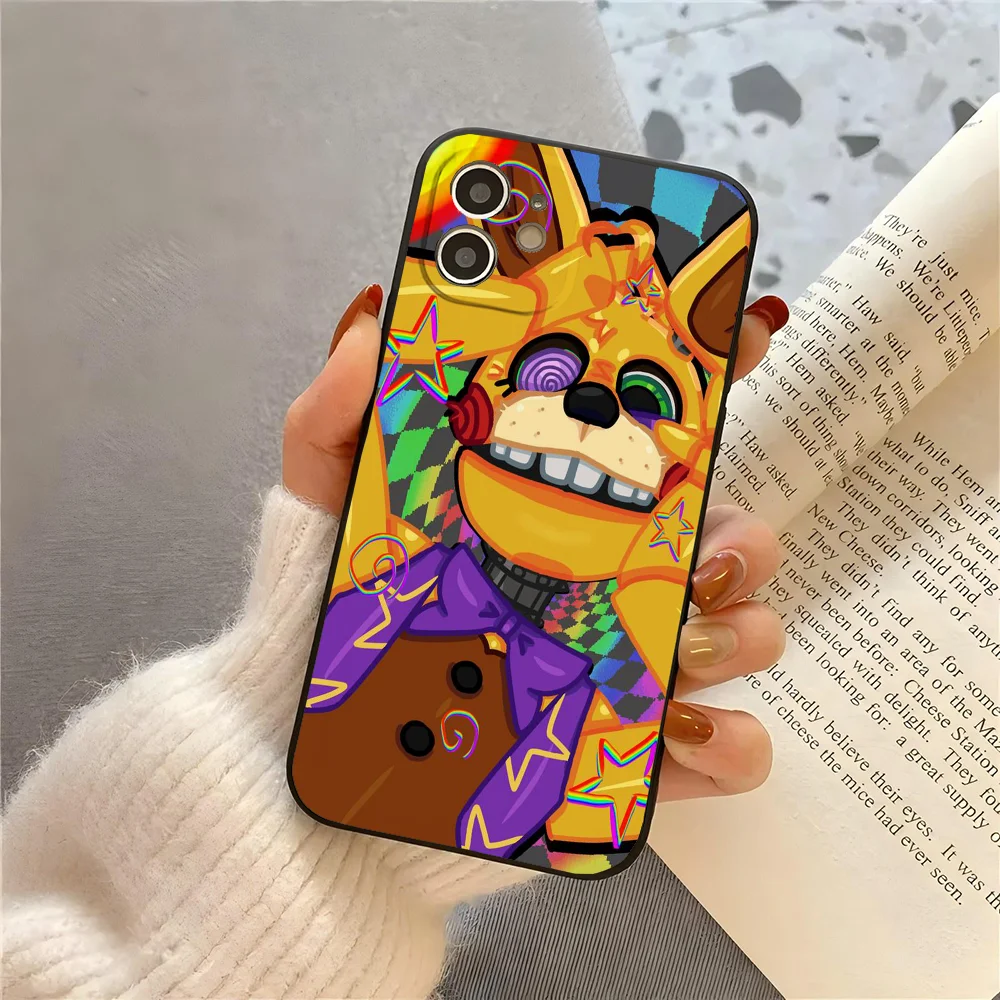 حافظة هاتف Game S-spring Bonnie مصنوعة من السيليكون الناعم لهاتف آيفون 16 15 14 13 12 11 Plus Pro Max Plus