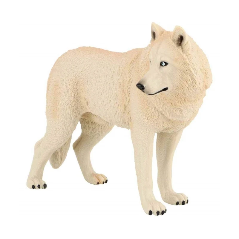 Realistic Wolf Figure Toy For Kids Cognitive Development And Home Decoration