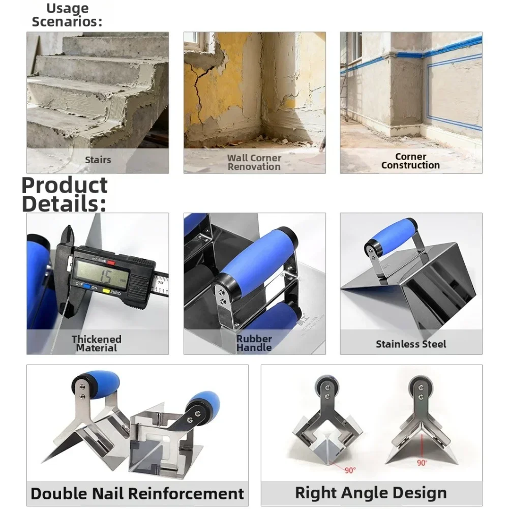 ensemble-d'outils-pour-beton-en-acier-inoxydable-4-pieces-truelles-d'angle-interieures-et-exterieures-avec-poignee-antiderapante-pour-finition-d'angle-de-maconnerie-en-ciment