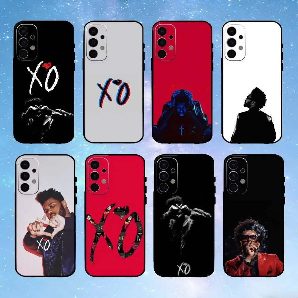 

The W-Weeknd XO Phone Case For Samsung S25,S24,S23,S22,S21,S20,Plus,Fe,Lite,Others Black Cover