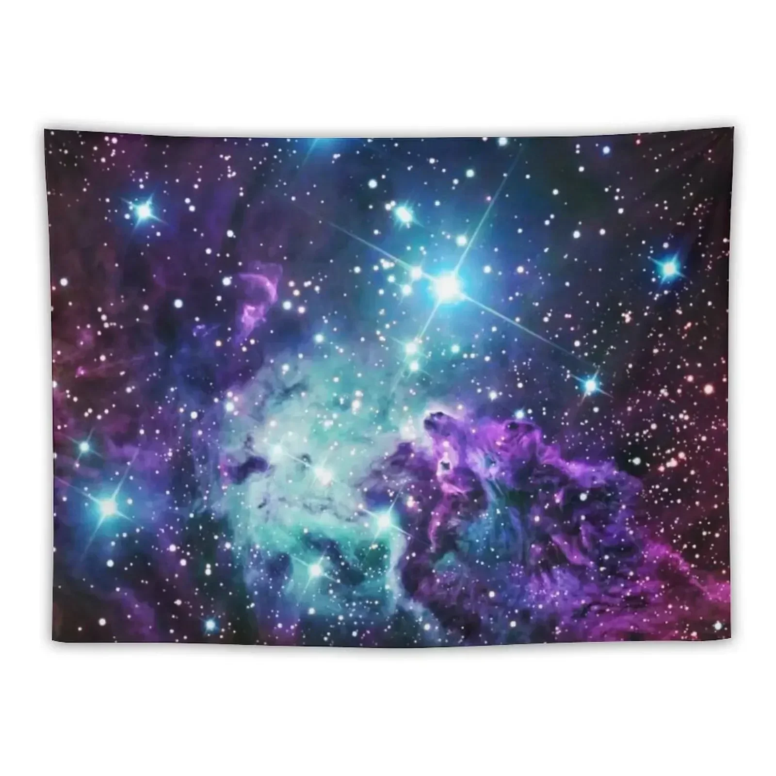 

Fox Fur Nebula Teal Turquoise Purple Tapestry Bedroom Organization And Decoration Decorations For Your Bedroom Tapestry