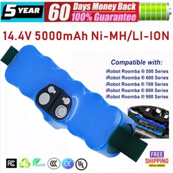 for iRobot Roomba 500 Battery 14.4V 5000mAh Ni-MH/LI-ION 510 530 550 560 600 760 610 770 620 630 570 580 550 540 800 scooba