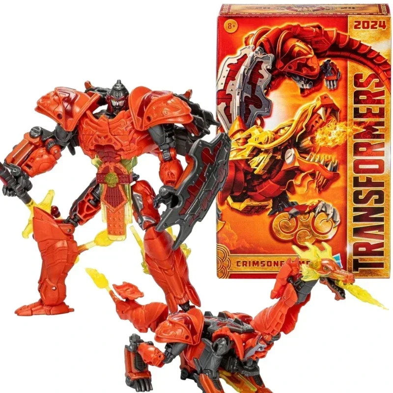 

In Stock 2024 Chinese Lunar New Year Year of The Dragon Crimsonflame Action Figure Model Toy Collection Hobby Gift