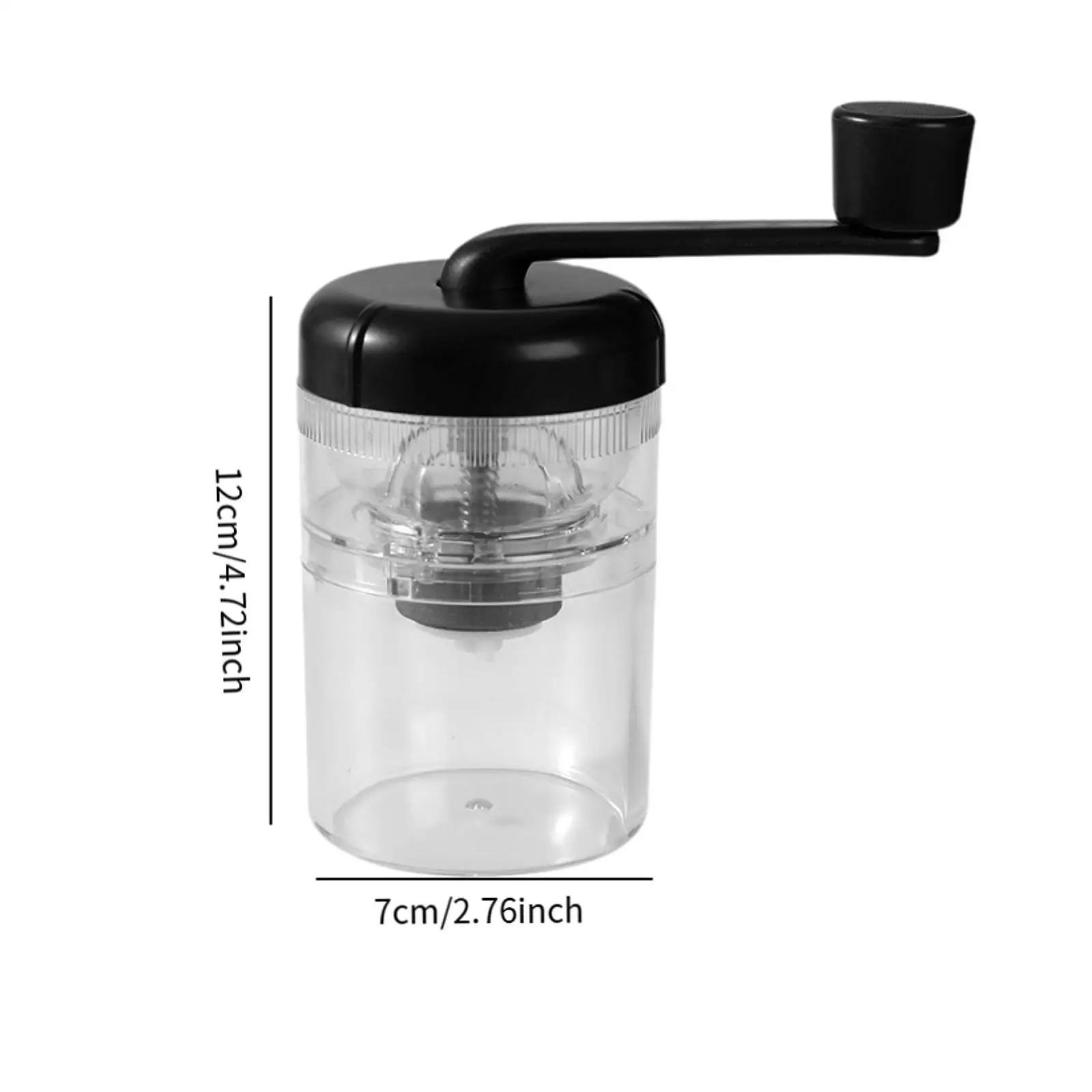 Ручная мельница для кофейных зерен, мельница для кофейных зерен, эргономичная ручка, мельница для эспрессо, ручная рукоятка для наружного офиса в помещении