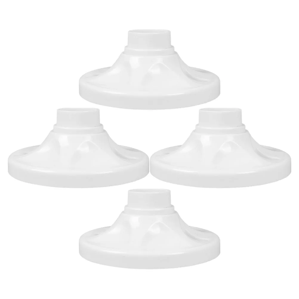 4 pezzi E27 portalampada a LED plafoniera base lampada a sospensione parte apparecchi di illuminazione per uso domestico lampada da parete per esterni