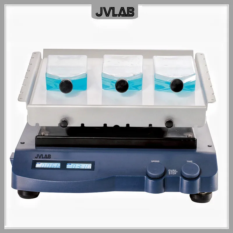 3D Shaker LCD Digital Three-dimensional Rocking Shaker SK-D3309-Pro Max.load Capacity 5kg Come With Dish Platform Angle 9 Degree