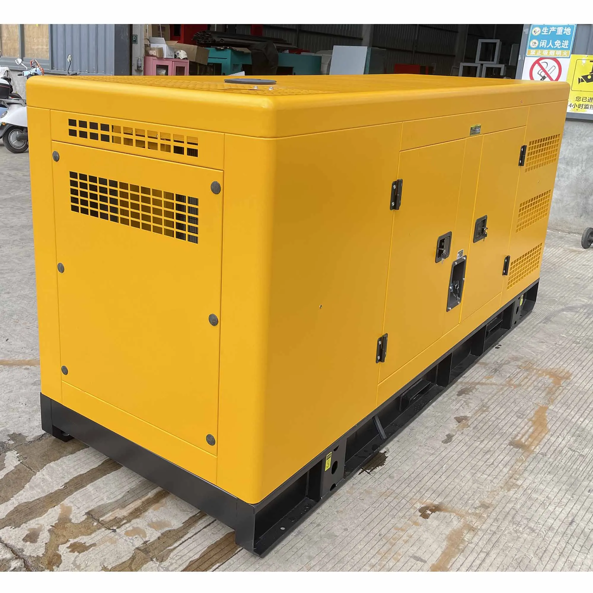 مجموعة مولدات Stby 220 فولت/380 فولت عالية الجودة 125 KVA 125KVA 100KW 100 KW مولد ديزل صامت لعمليات التعدين
