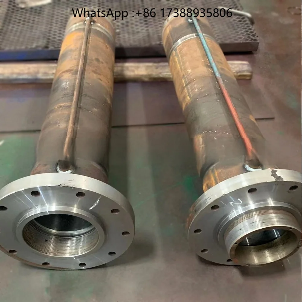 Heavy Duty Flange Mounted Double Acting Electric Lifting Hydraulic Cylinder for Industrial Press Machinery