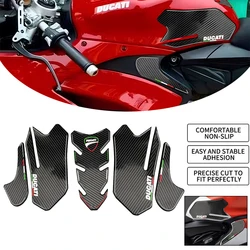 Motorcycle Fuel Tank Pad Stickers 3D Tankpad For DUCATI PANIGALE V2 899 959 1199 1299 Sticker Tank Cover Decoration Accessories
