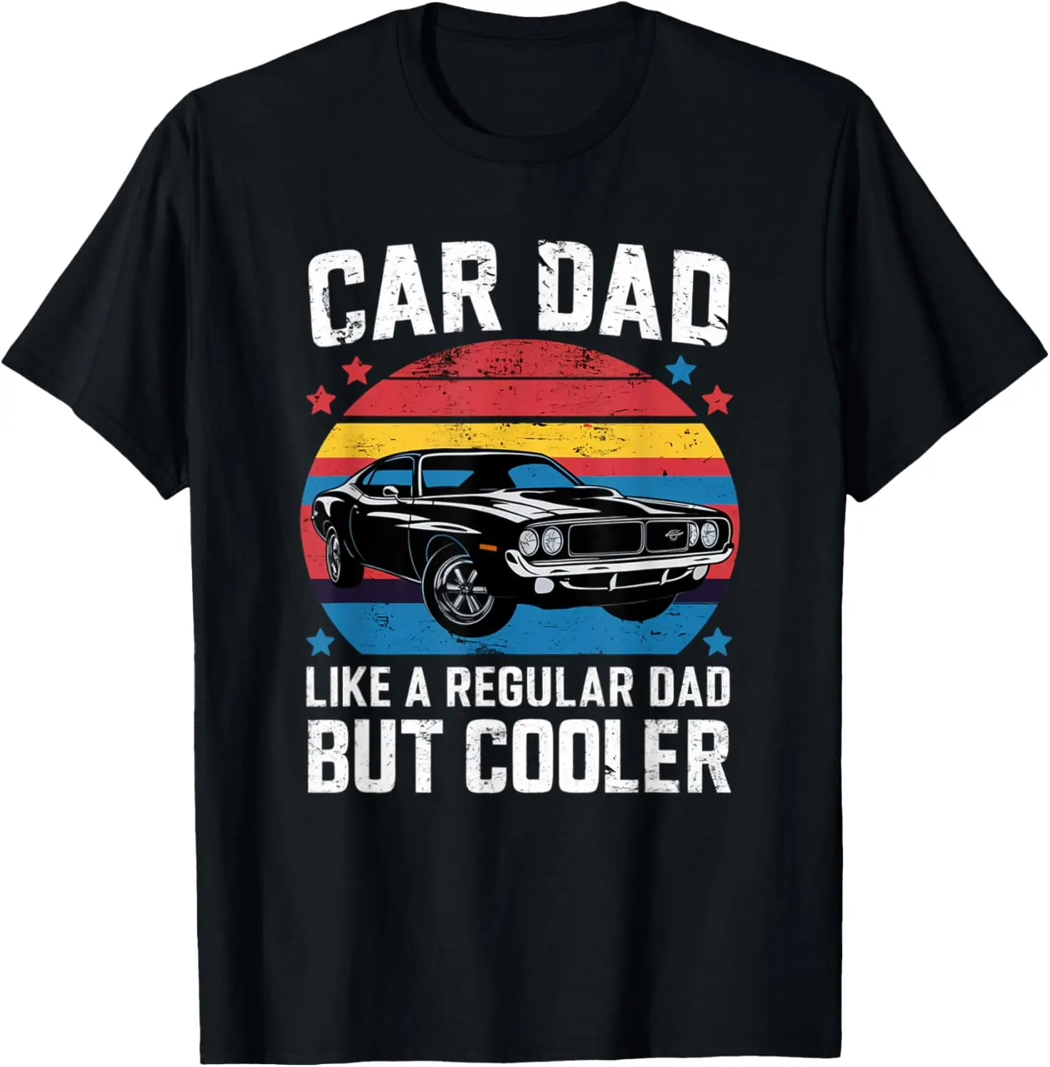 

Классический автомобиль Cool Dad Обычный папа, но футболка Cooler Car Dad