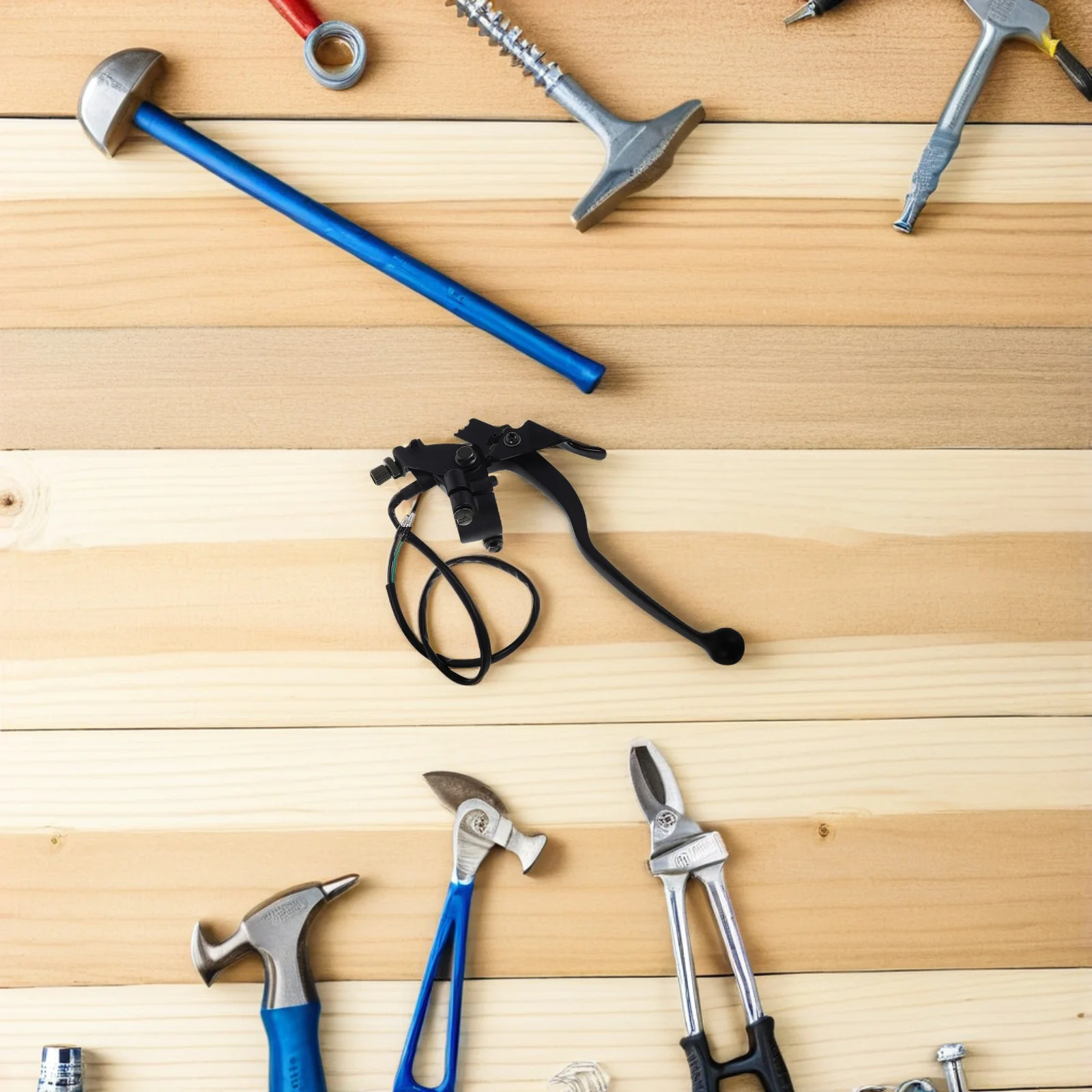 مقبض رافعة الفرامل اليمنى Atv تصميم مريح متين لاستبدال وظيفة فرامل ركن الدراجات النارية ذات العجلات الأربع #1