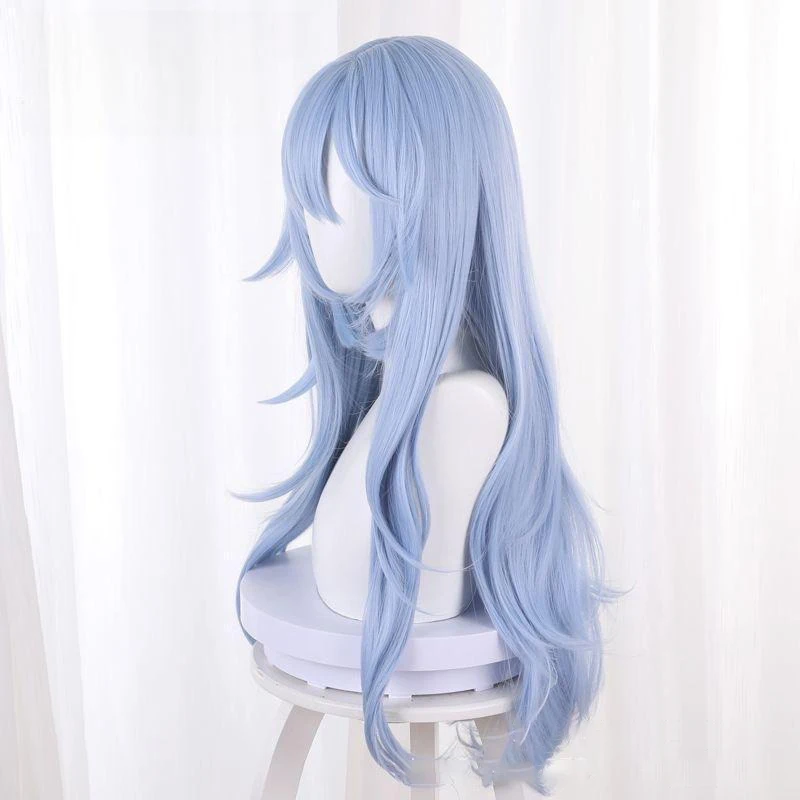 Ayanami rei papel chapelaria anime neon genesis evangelion heroína modelagem peruca festa role play headwear longo cabelo encaracolado peruca capa
