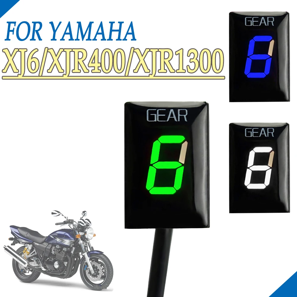 For Yamaha XJR1300 XJR 1300 2004 - 2016 XJR400 XJR 400 2002 - 2007 XJ6 non-ABS 2009 Motorcycle Gear Display Indicator 1-6 gears