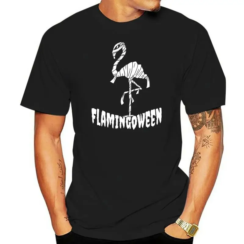 Camiseta con diseño de flamenco para hombre, ropa informal con diseño de flamenco, Halloween, version 2, S-3Xl, Verano