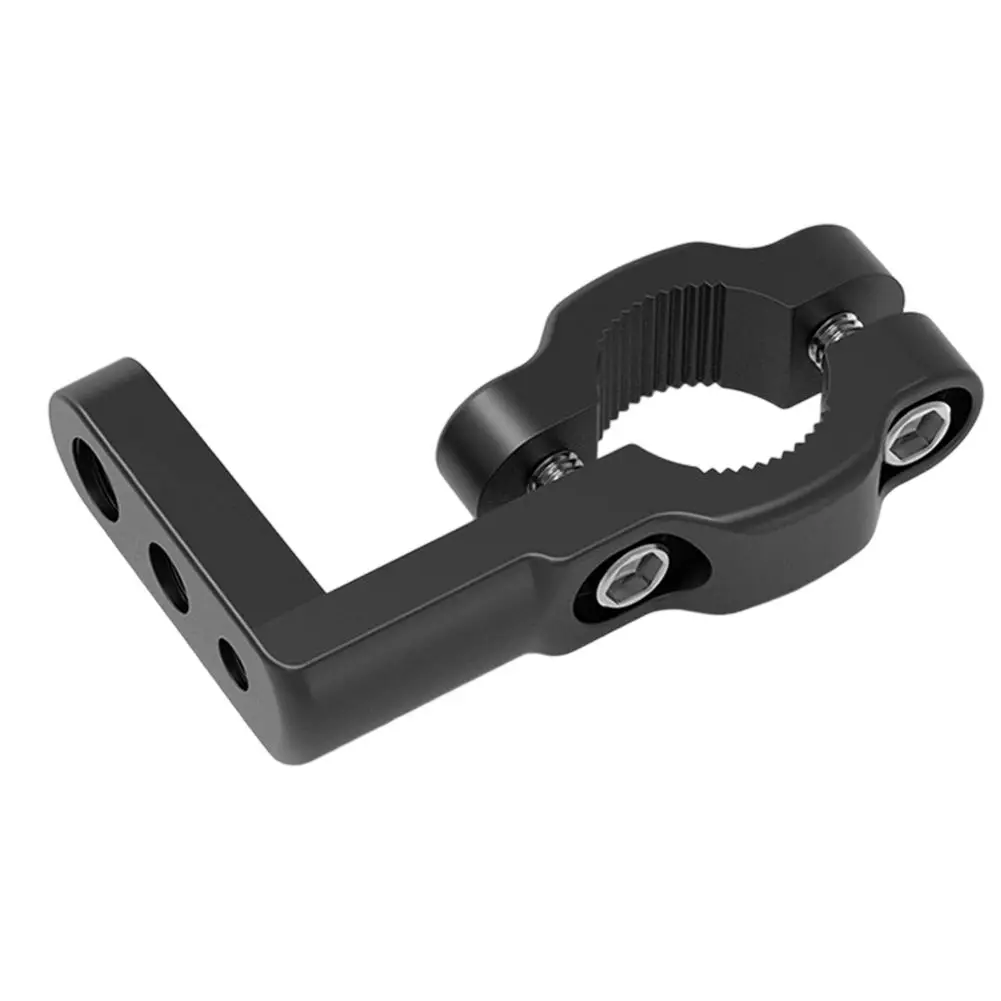 Aluminum Alloy Motorcycle MultiFunctional Bracket Head Extension Bracket with Multiple Mounting Holes for Secure Installation