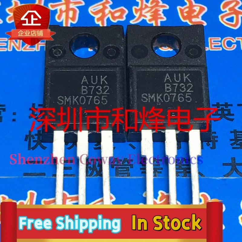 10PCS-30PCS  SMK0765  TO-220F    In Stock Fast Shipping