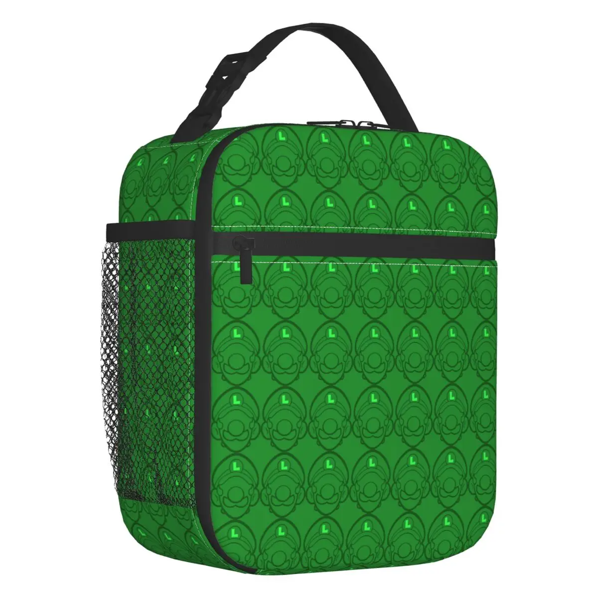 Caixa de almoço reutilizável personalizada M-Marioes Brothers And Friends, bolsa térmica multifuncional para alimentos, bolsa térmica isolada para estudantes da escola