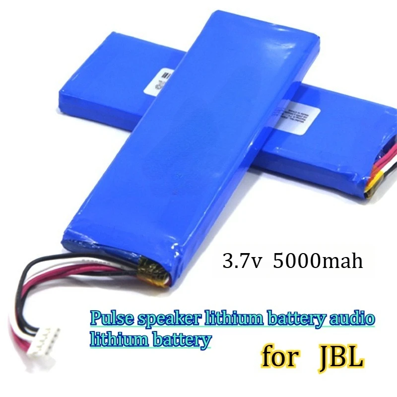Bateria de Lítio Recarregável 3.7V 5000mAh para JBL PULSE3 - Bateria de Áudio para Caixa de Som Pulse3