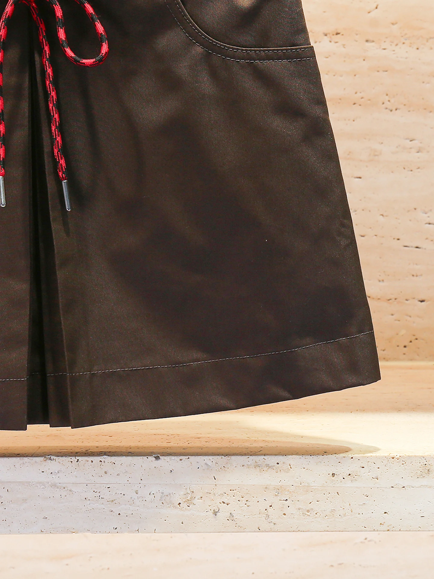 Hohe Taille Dstring ort Casual Vielseitige frauen Rock Hosen Hohe Taille Sommer Neue Ankunft Einfache Pendeln Sle