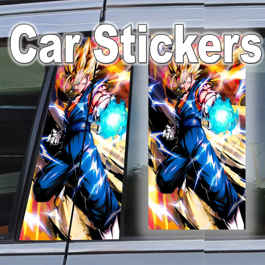 

Dragon Ball Car Door B Pillar Self-adhesive Decor Decal Waterproof Sticker Decoration Anime Gift Car Exterior Accessories