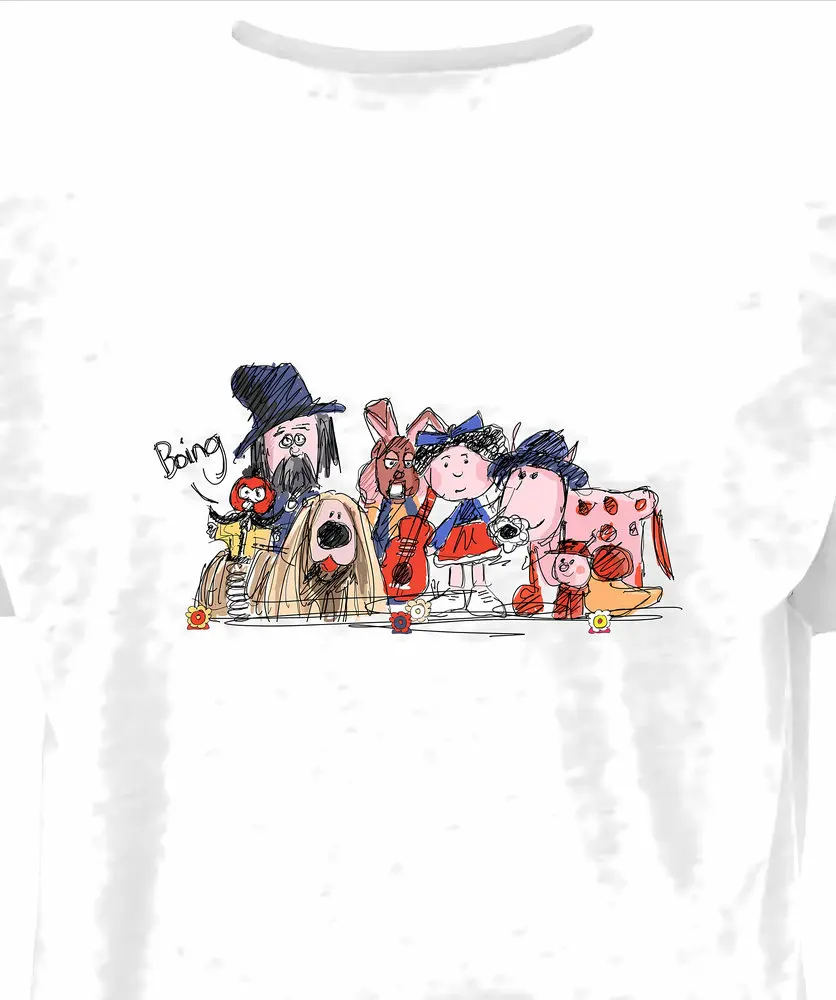 

p62 anime cartoon The Magic Roundaboutfans TEE T-shirts for both men and women clothes 2025 new Graphic Streetwear 100% Cotton