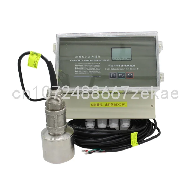 

non-contact 4-20ma Liquid Water mud sand sludge Ultrasonic Level Sensor meter