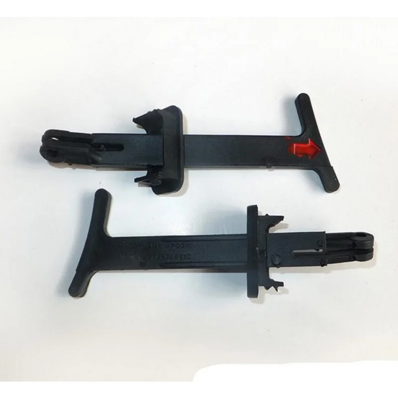 Black Front Hood Grille Latch Release Pull Rod Handle Hood Puller 1PCS For VW V/olkswagen Jetta Golf MK4
