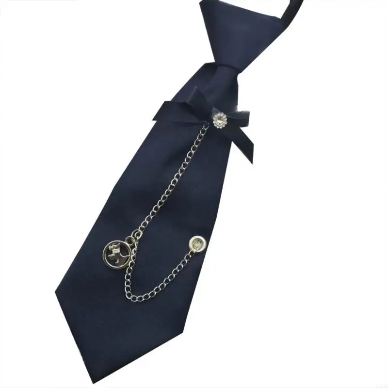 Unisex Polyester Tie Light weight Breathable Necktie For Professional Occasion 6XDA