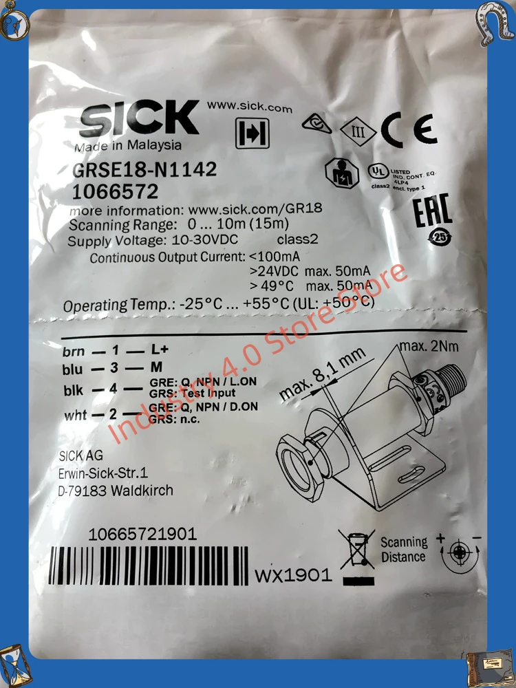 

GRSE18-N1142/P1142 Photoelectric Switch GRE18-N1132 New original GRS18-D1341