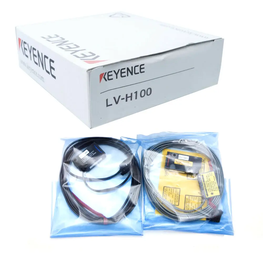 New In Box Keyence LV-H100 LVH100 Digital Optical Fiber Amplifier