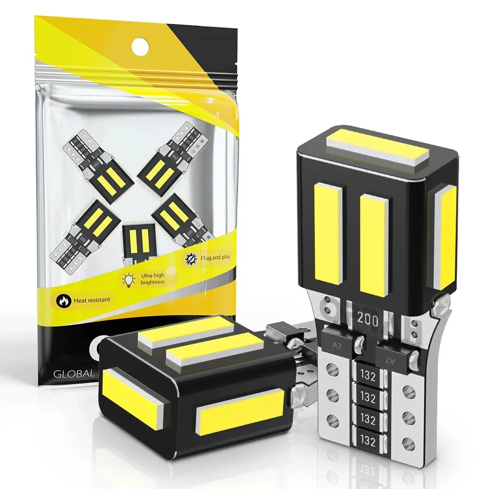 OPRAH Strong CANBUS LED Dome Light Roof Light Bulbs T10 W5W 168 12V 1200LM Led Width Indication Lights
