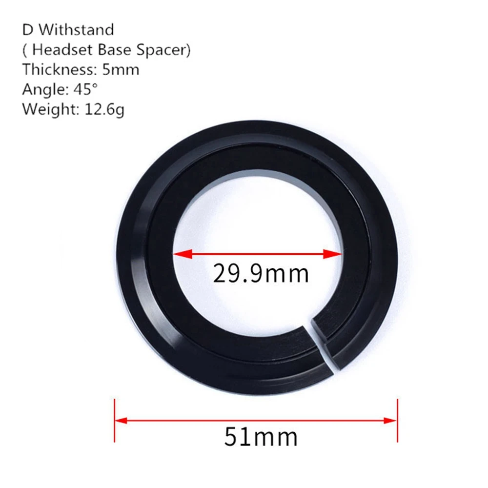 AliExpress Risk 1.5inch Bike Headset Base Spacer Crown Race Bike Headset Washer Bicycle Parts Tapered Fork